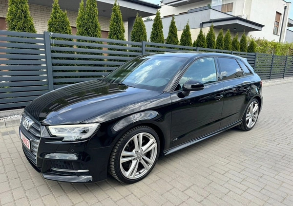 Audi S3 cena 126900 przebieg: 68000, rok produkcji 2018 z Częstochowa małe 172